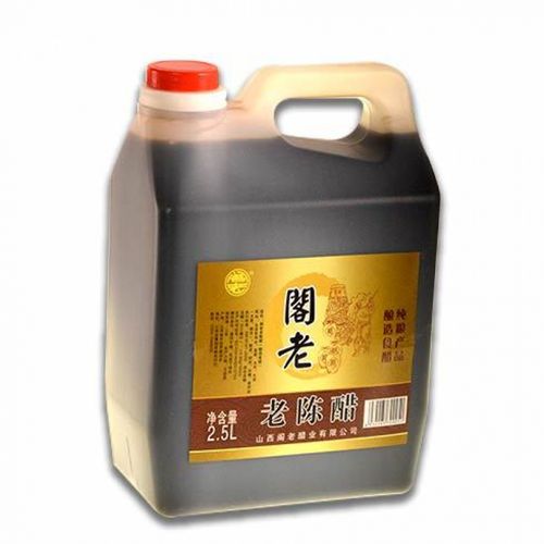 阁老陈醋阁老调味凉拌食用醋泡黑豆特产 阁老老陈醋2.5l