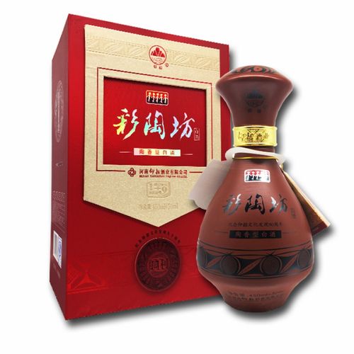 彩陶坊地利 彩陶坊地利纪念版陶香型46度450ml 70度50ml整箱6瓶河南