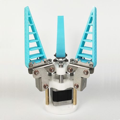 鳍条效应机械爪 仿生柔性机械手 软指夹爪 柔性夹具  软体机器人