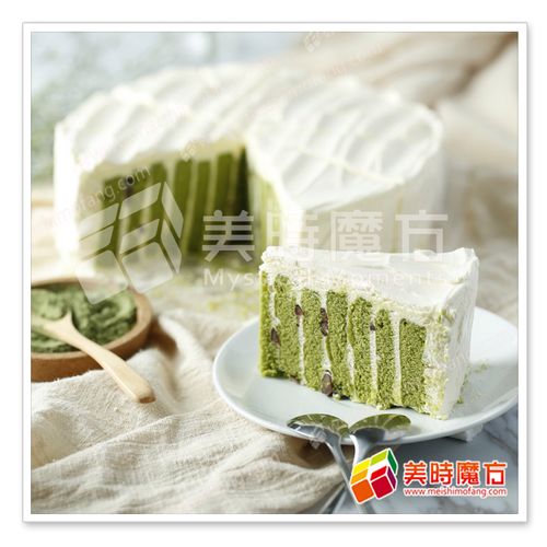 约翰丹尼jon donaire抹茶红豆年轮慕斯蛋糕 800g  冷冻蛋糕