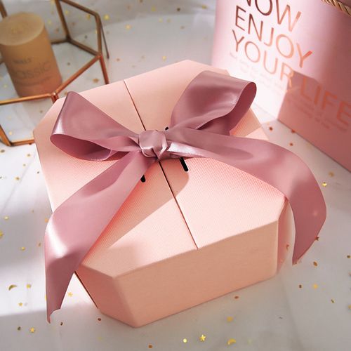 礼物盒 ins风高级包装盒生日礼品盒香水口红伴手礼礼盒空盒子