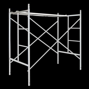 热镀锌移动脚手架 装修活动脚手架门式脚手架梯形脚手架 1700*950* 2.