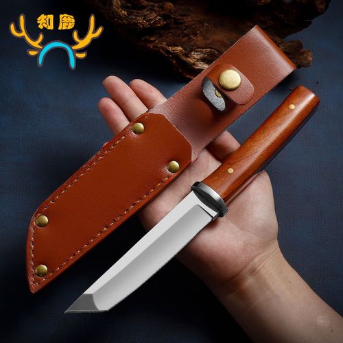 菊田水果刀胜男镇尺刀镇尺刃水果刀镇尺刃日本武士刃刀曰木武土刀定制