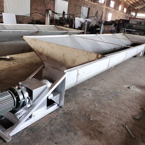 304不锈钢螺旋输送机绞龙无轴螺旋输送机污泥输送机上料机