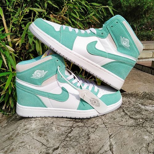 aj篮球鞋aj男鞋女鞋高帮学生鞋板鞋潮流aj蒂芙尼绿空军一号秋季男