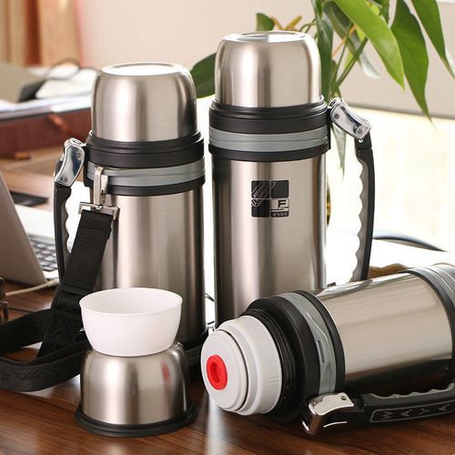 华亚保温杯304不锈钢真空保温热水瓶便携大号容量超长保温旅行壶