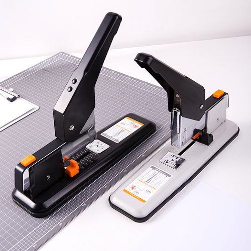 100页装订用品超大资料凭证家用图书标书订书器书本书籍纸张装订机