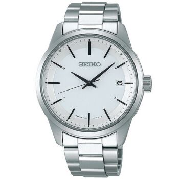 精工(seiko)手表 光动能中国电波商务休闲日本制男表日本直送 男表白