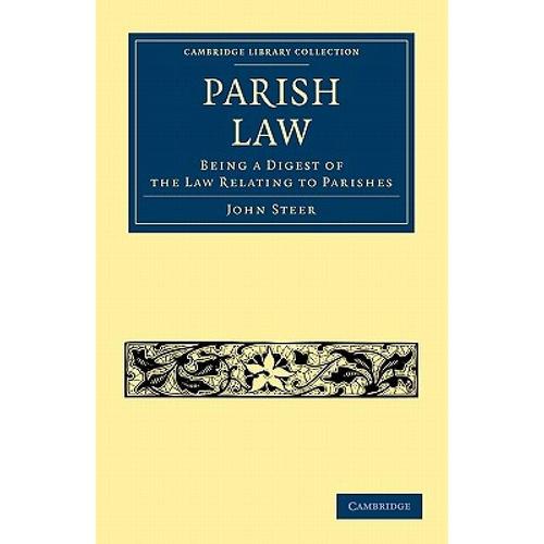 预订 parish law: being a digest of the la. [9781108024938]