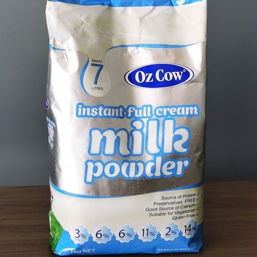 金可澳速溶全脂奶粉 ozcow奶粉 1000g/袋 澳大利亚进口 速溶 成人儿童