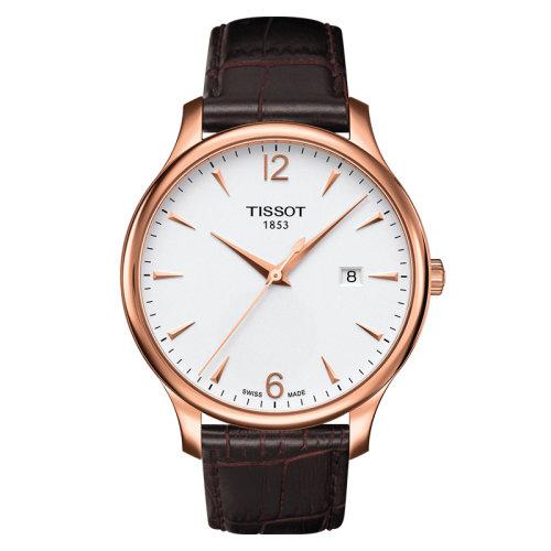 【包税】预定款1-2周 tissot/天梭  俊雅系列18k金玫瑰金pvd精钢表壳