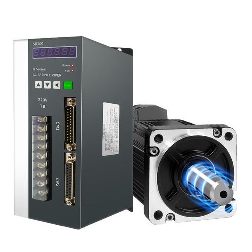 定制适用60/80/90/110/130伺服永磁同步交流驱动器电机套装200w400w