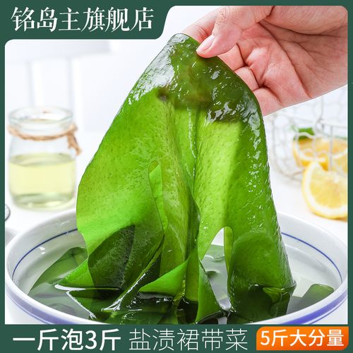 5斤新鲜裙带菜海带苗盐渍海藻芽半干货儿童嫩芽火锅韩国海带汤