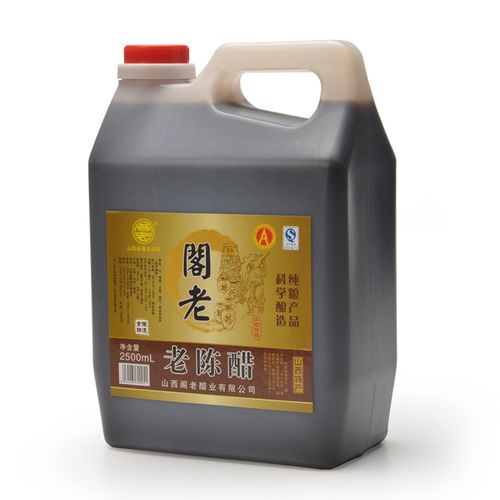 阁老陈醋 山西长治襄垣特产阁老老陈醋2500ml纯粮酿造调味品4.5酸度