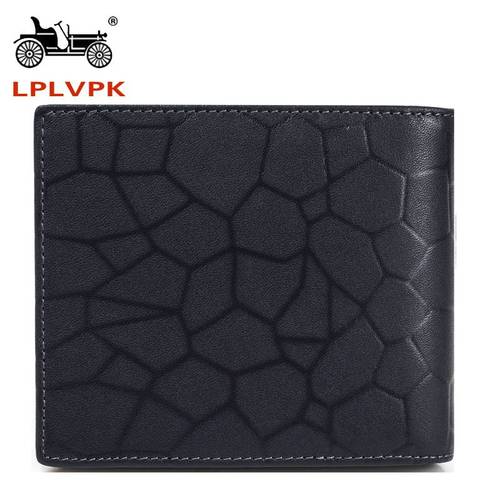 老爷车lplvpk男士真皮短款钱包软头层牛皮钱夹皮夹卡