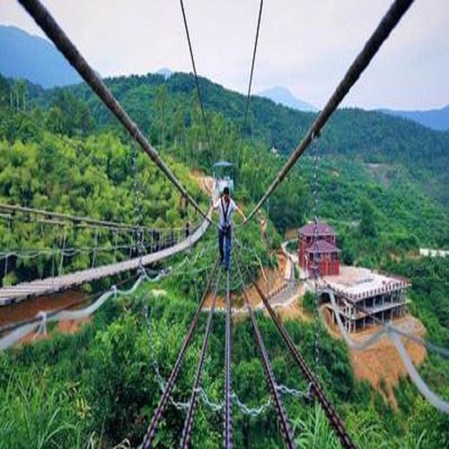 [顶上生态风景区-大门票 铁链桥]福建厦门同安顶上生态风景区门票