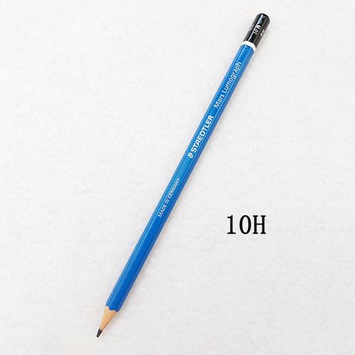 德国施德楼staedtler100蓝杆专业素描绘画绘图学生速写铅笔 10h/一支