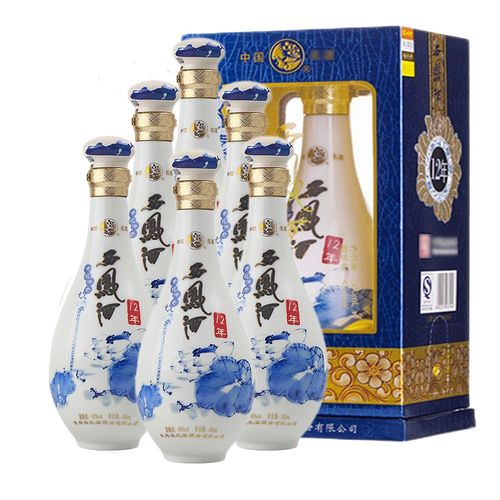 西凤酒 45°西凤青花传奇西凤12年 500ml 凤香型白酒 粮食酒  整箱6瓶