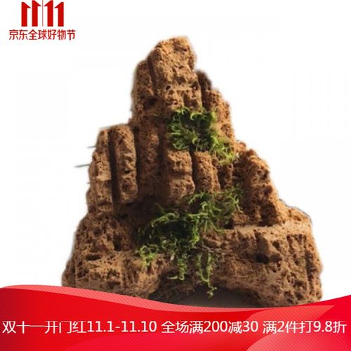 景观石山石摆件山石盆景小摆件天然上水吸水石小型假山石石头鱼缸微
