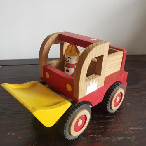 出口库存木质车模型老爷汽车儿童礼物木头车收藏古董车怀旧