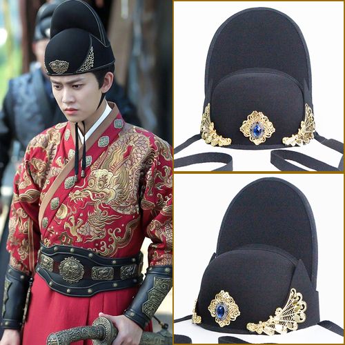古装影视剧公子王爷配饰头饰古风汉服写真乌纱帽锦衣卫帽子