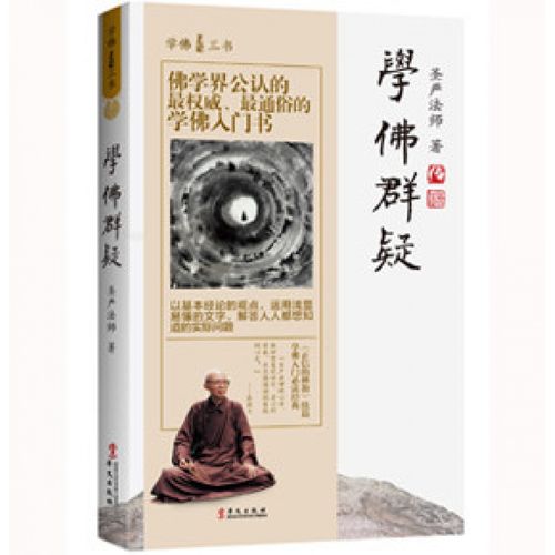 学佛群疑 圣严法师解惑人生真谛 法师开悟 佛教思想文化佛学入门书籍