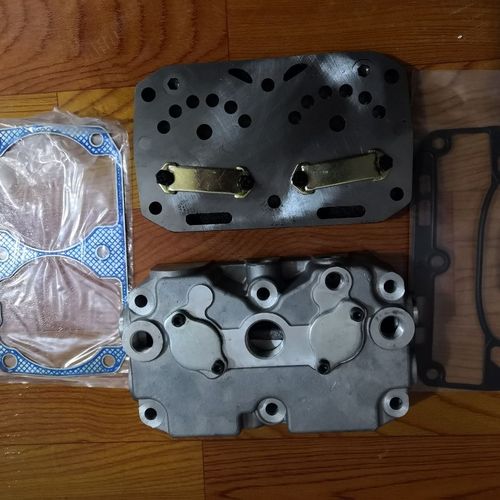 潍柴发动机德龙双缸气泵空压机缸盖总成0047-0276-0405