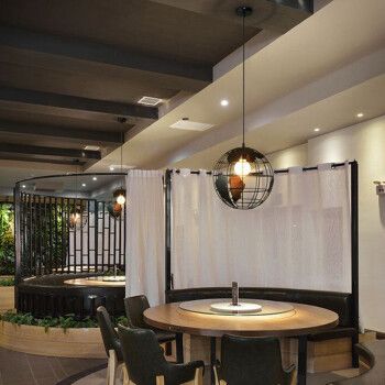 铁艺吊灯复古工业风灯具民宿饭店餐厅酒吧奶茶吧台餐桌艺术装饰个性