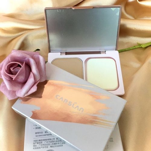 卡姿兰粉饼新恒丽透明定妆修容干粉遮瑕美白提亮肤色控油