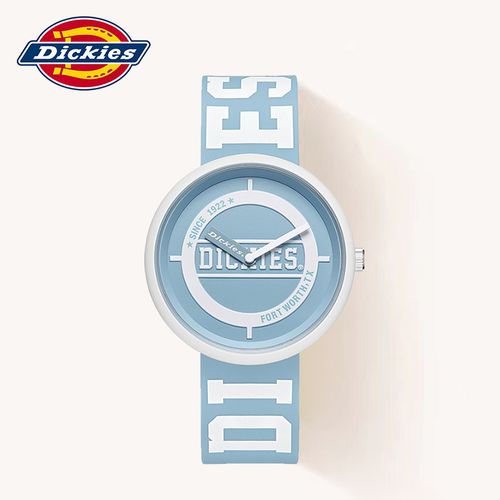 dickies硅胶手表女小众学生情侣男女款大logo运动型2021新款cl282