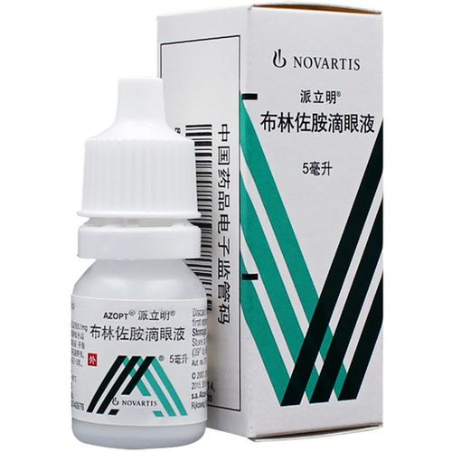 派立明 布林佐胺滴眼液 5ml:50mg(1%)*1支/盒 高眼压症开角型青光眼