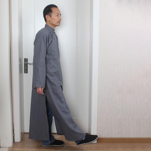 杭州德芳民国长衫春夏秋季单袍子男装中老人先生常服婚庆相声主持