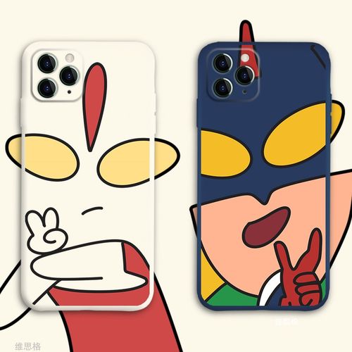 卡通动感超人适用苹果6手机壳iphone6splus趣味6so搞怪6plus女ipone超
