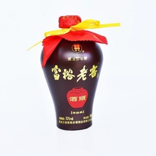 桂花 富裕老窖白酒 酒头老烧锅酒 浓香型52度500毫升黑龙江粮食酒