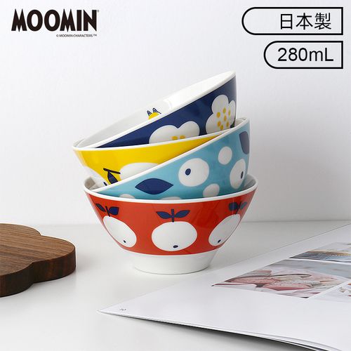 琳珊婴童日本进口山加商店姆明陶瓷碗儿童饭碗moomin餐具yamaka