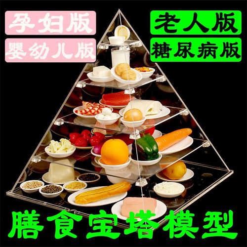 仿真营养食物交换份模型膳食宝塔医院月子中心孕妇