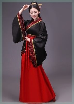 成人古装汉服女宋朝明朝古代民女衣服曲裾传统文化礼仪表演出服装