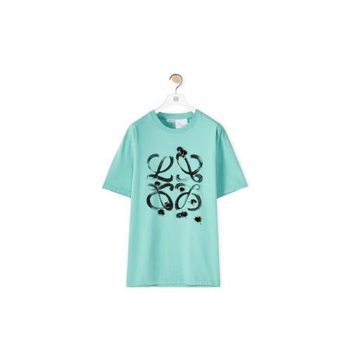【包邮包税】 loewe罗意威 21年秋冬 女士 短袖t恤 susuwatari