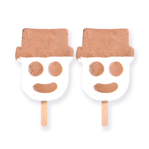 田牧娃娃雪糕20支80后花脸牛奶巧克力味冰淇淋小时候味道冰激凌