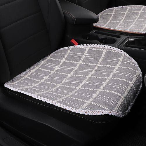 汽车坐垫单个屁屁垫防滑透气垫子可爱有弹性小车时尚座垫方便通用