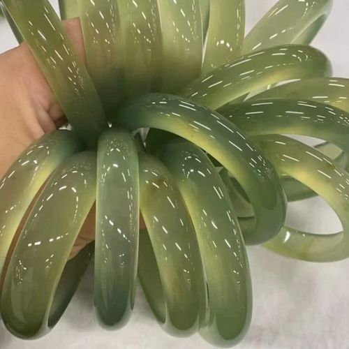 真玉阁岫玉手镯花玉手镯送女士礼物学生礼品直播间下单