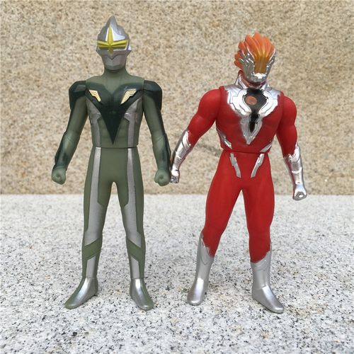 万代(bandai)钢铁武士奥特曼软胶人玩具 镜子骑士 钢铁九号 红莲火焰
