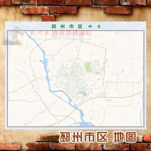 超大巨幅 邳州市区地图订制定做 城市城区海报2022新版装饰画芯