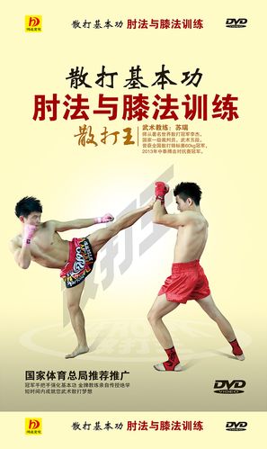 散打基本功:肘法与膝法训练(dvd)