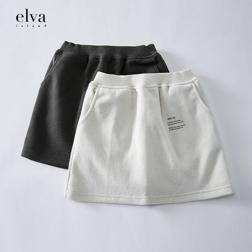 elvaisland童装亲子装商场同款 儿童半身裙