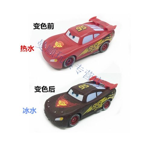 xq风火轮小车 风火轮辣小跑车合金车遇热水变色小车遇冷变色玩具小