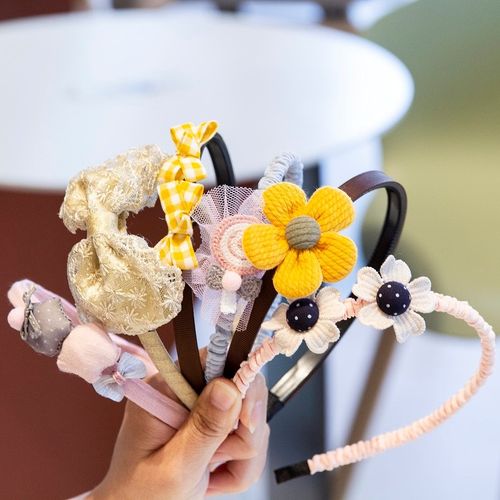 韩国不伤头儿童发卡发箍女童婴儿宝宝小女孩防滑带齿可爱洋气头箍