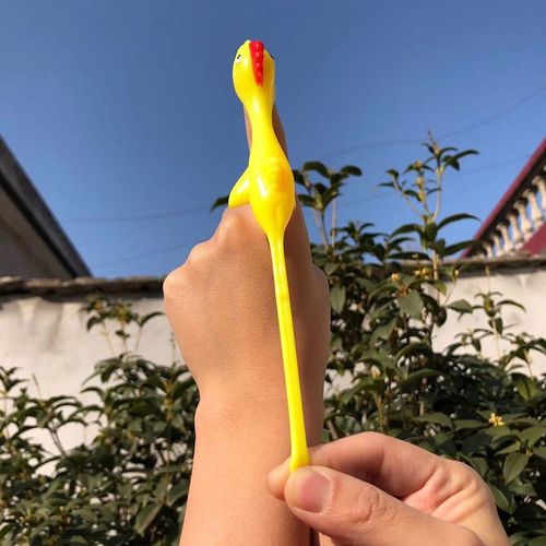 弹射小鸡粘墙,弹射小鸡抖音会飞的火鸡弹弓飞天手指