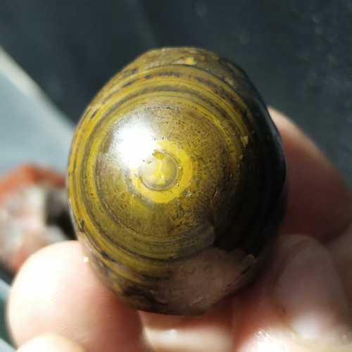 宣化战国红上谷战国红玛瑙精品仿古天眼石勒子桶珠配珠挂坠摆件