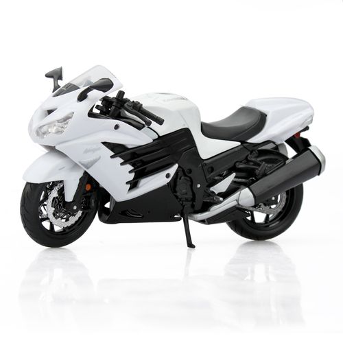 美驰图1:12川崎kawasaki zx-14r合金摩托车模型玩具